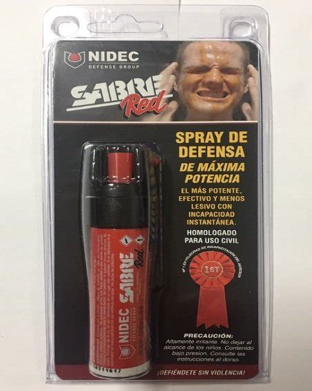 Spray Sabre Red: Lanzamiento Chorro Balístico [5m].